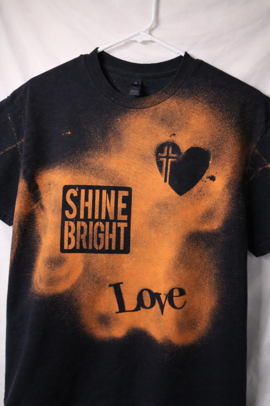 Detail shot of Redeemed Radiance Tee